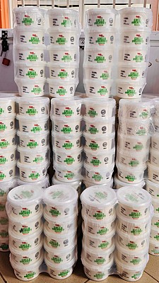 500ml Unsweetened Greek Yoghurt by 10 pieces